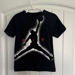 Jordan Kids Black Graphic T-Shirt